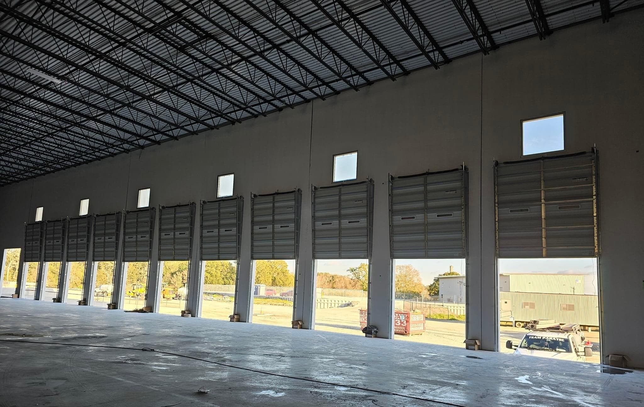 industrial garage door installation
