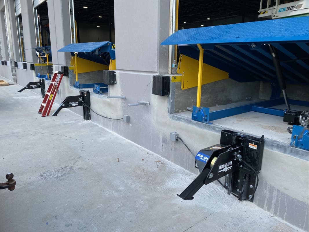 Customizable dock leveler and commercial door options