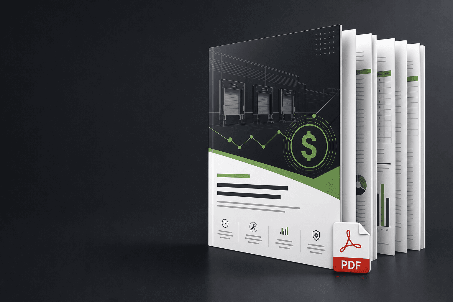 Commercial door downtime cost worksheet PDF booklet