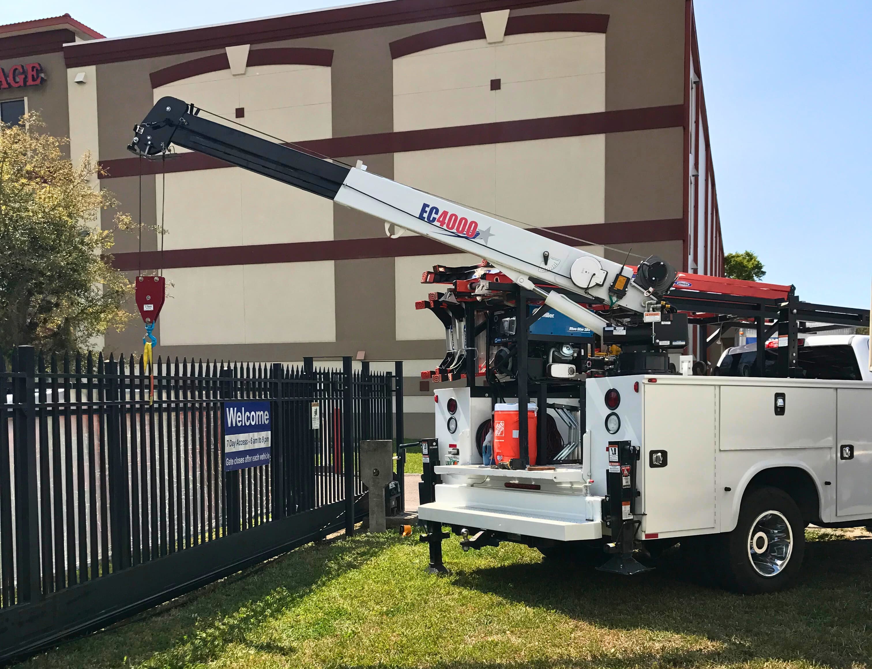advanced industrial door security