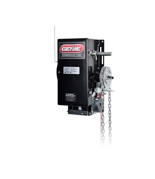 genie garage door opener three
