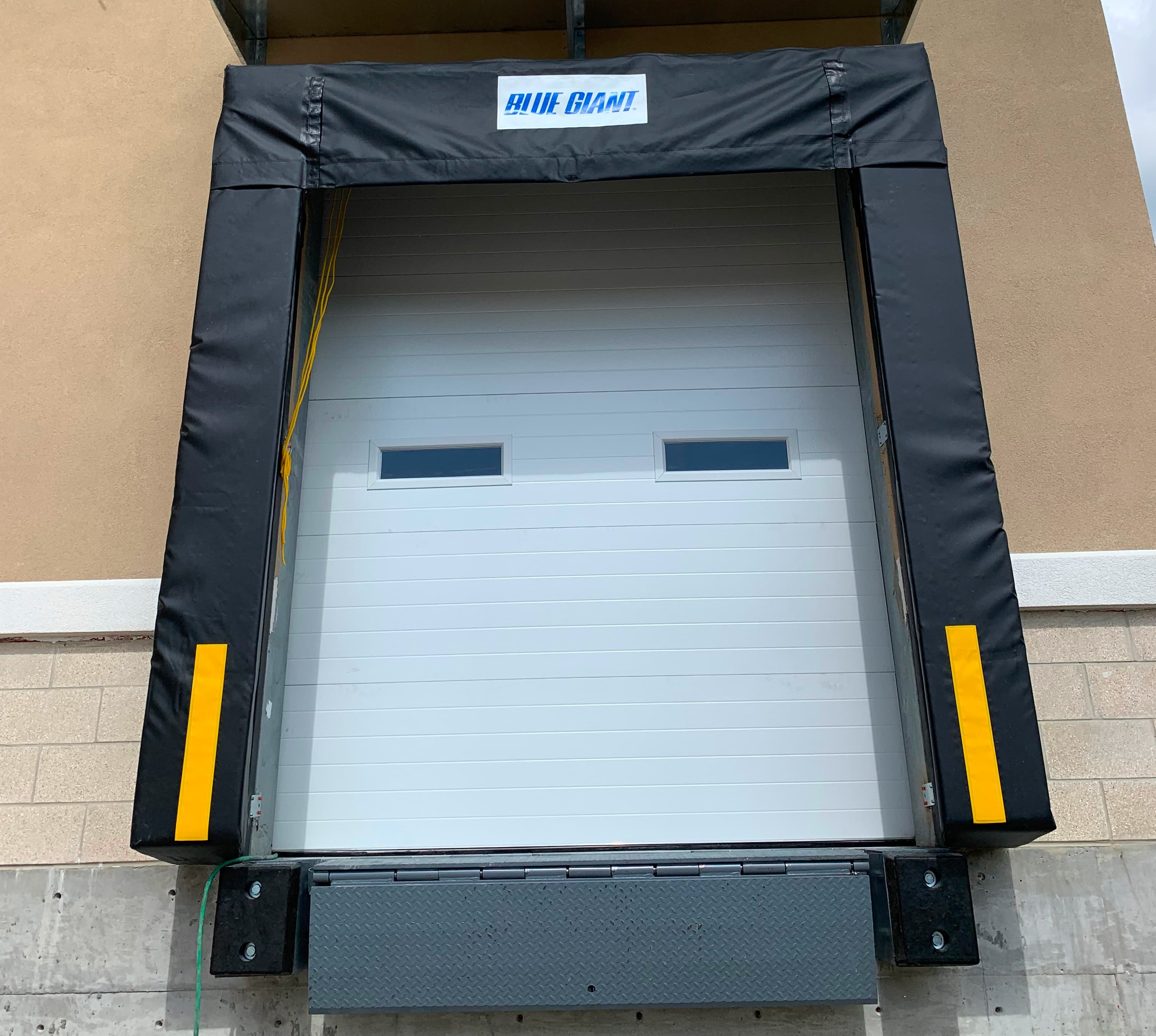 Modern new garage doors