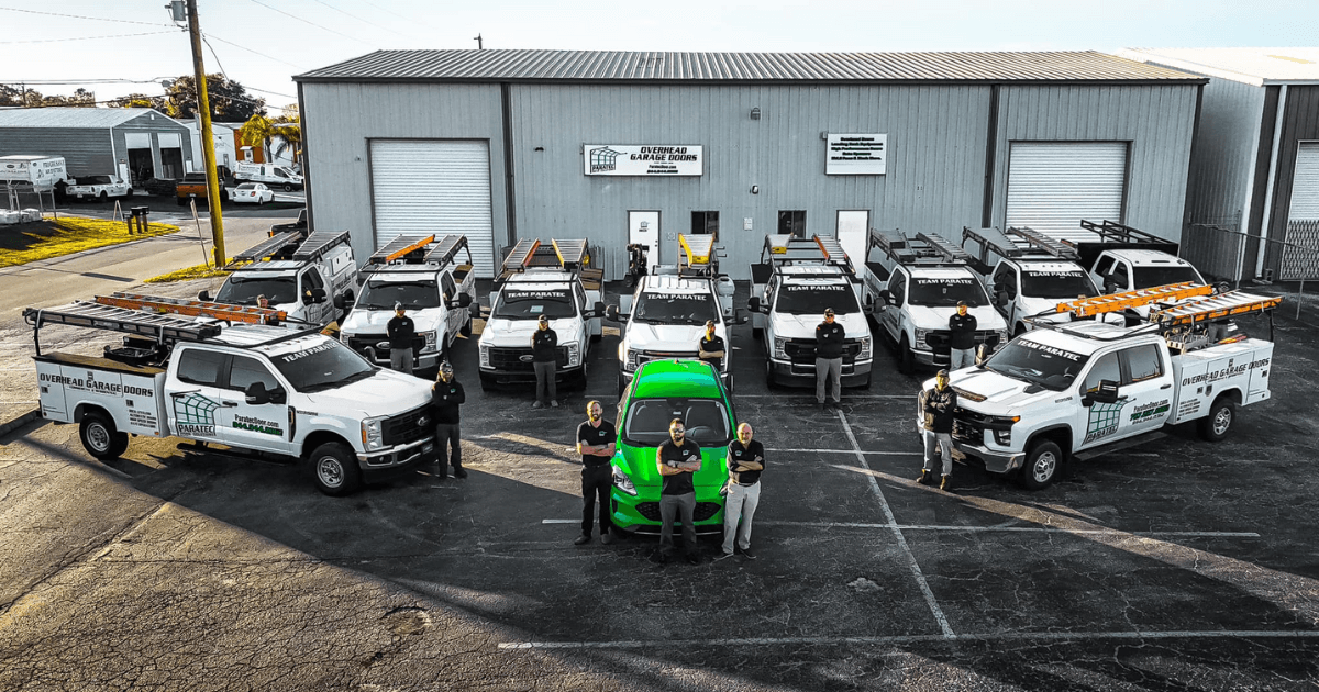 Professional commercial garage door installation by certified technicians