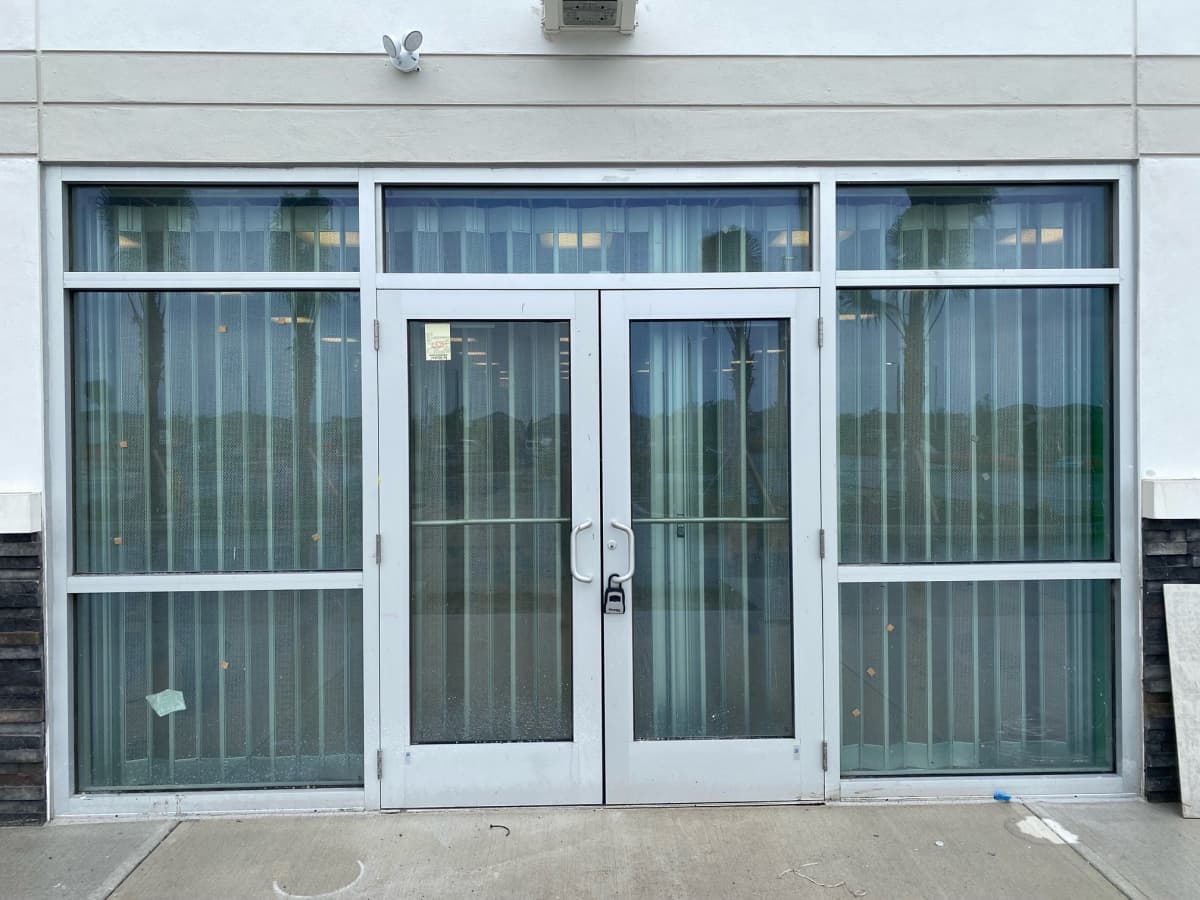 Traditional Storefront Door
