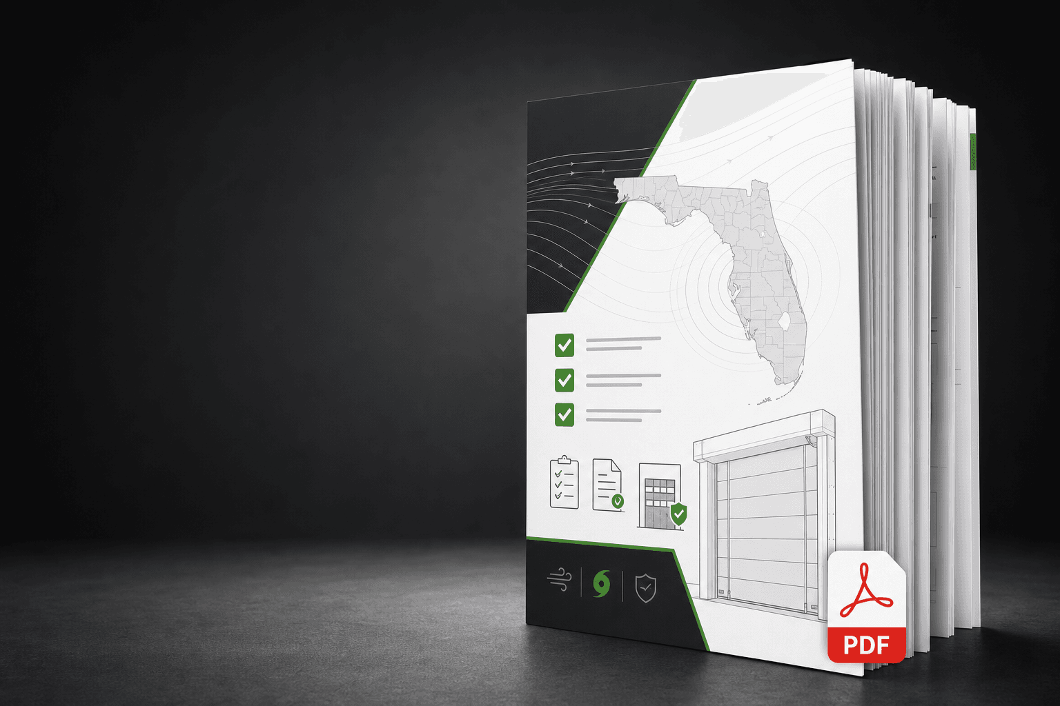 Florida commercial door wind-load and hurricane compliance checklist PDF booklet